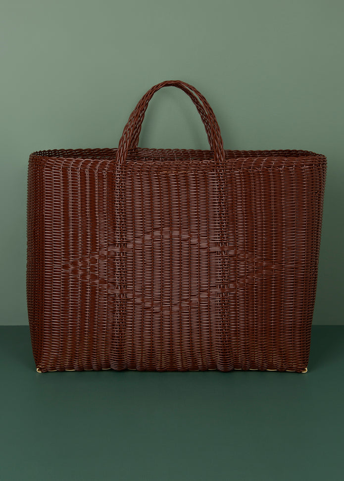 Basket weave tote bags hotsell